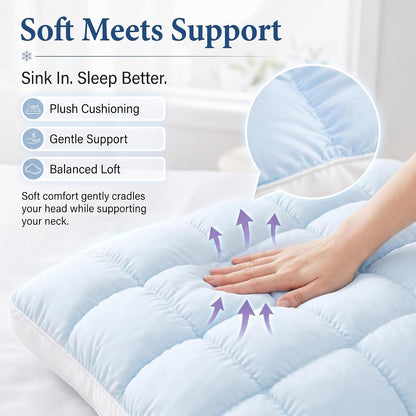 FrostCloud Fluffy Cloud Pillow